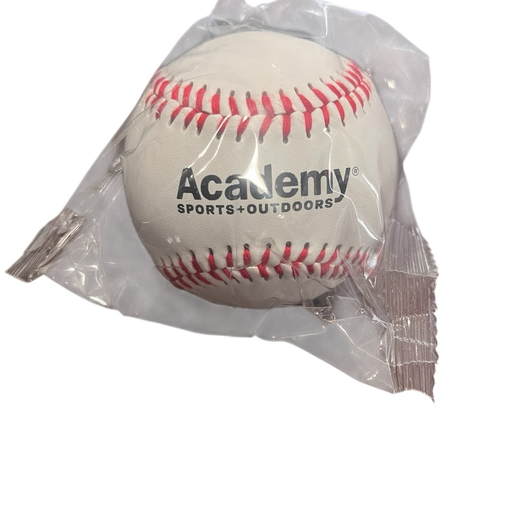 Academy Sports Baseball with Red Stitching